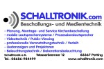 Schalltronik Beschallungs- und Medientechnik fuer Kirchen